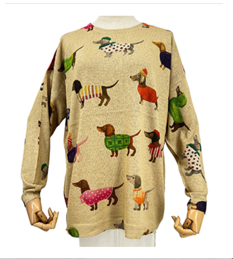Autumn Knit - Sausage Dog