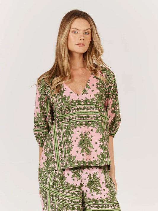 Dominica Top - Paisley