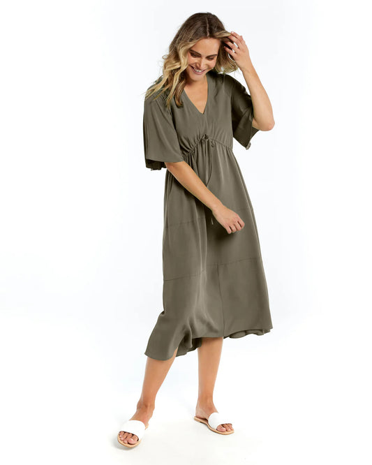 Cora Dress - Olive Branch