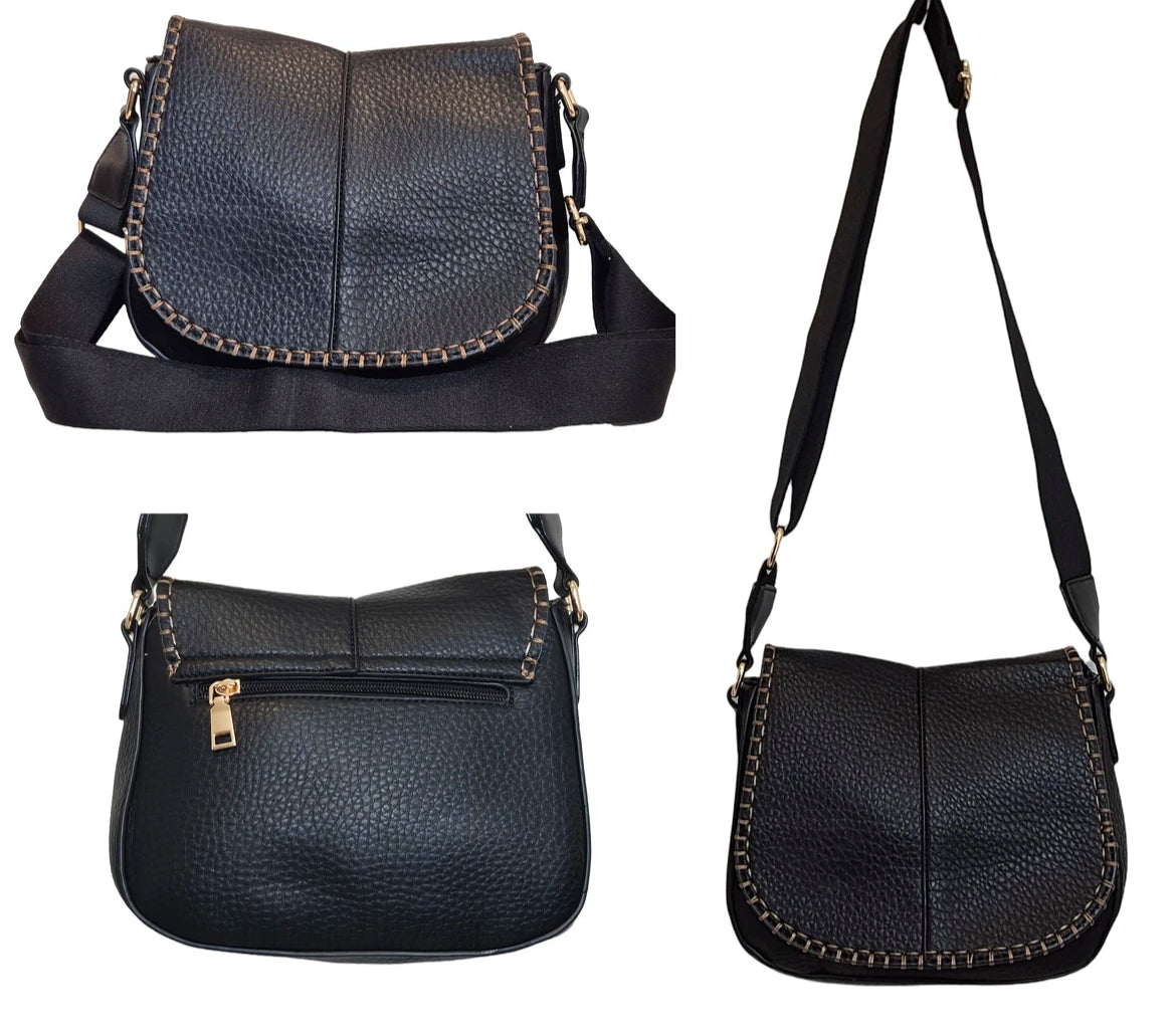 Vintage Style Bag -Black