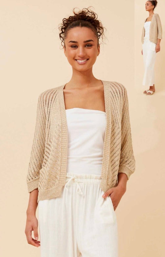 Gold Cardigan