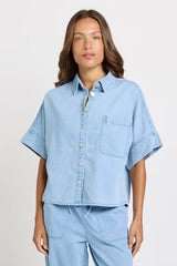 Dawn Denim Shirt - Medium Wash