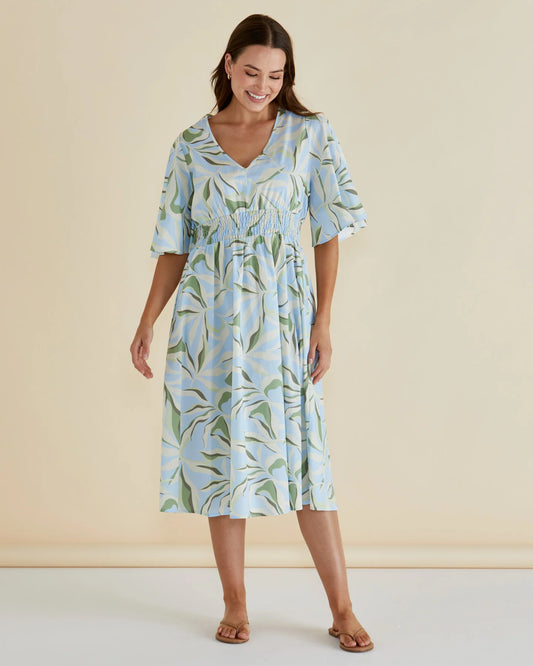 Mazie Dress - Garden Print