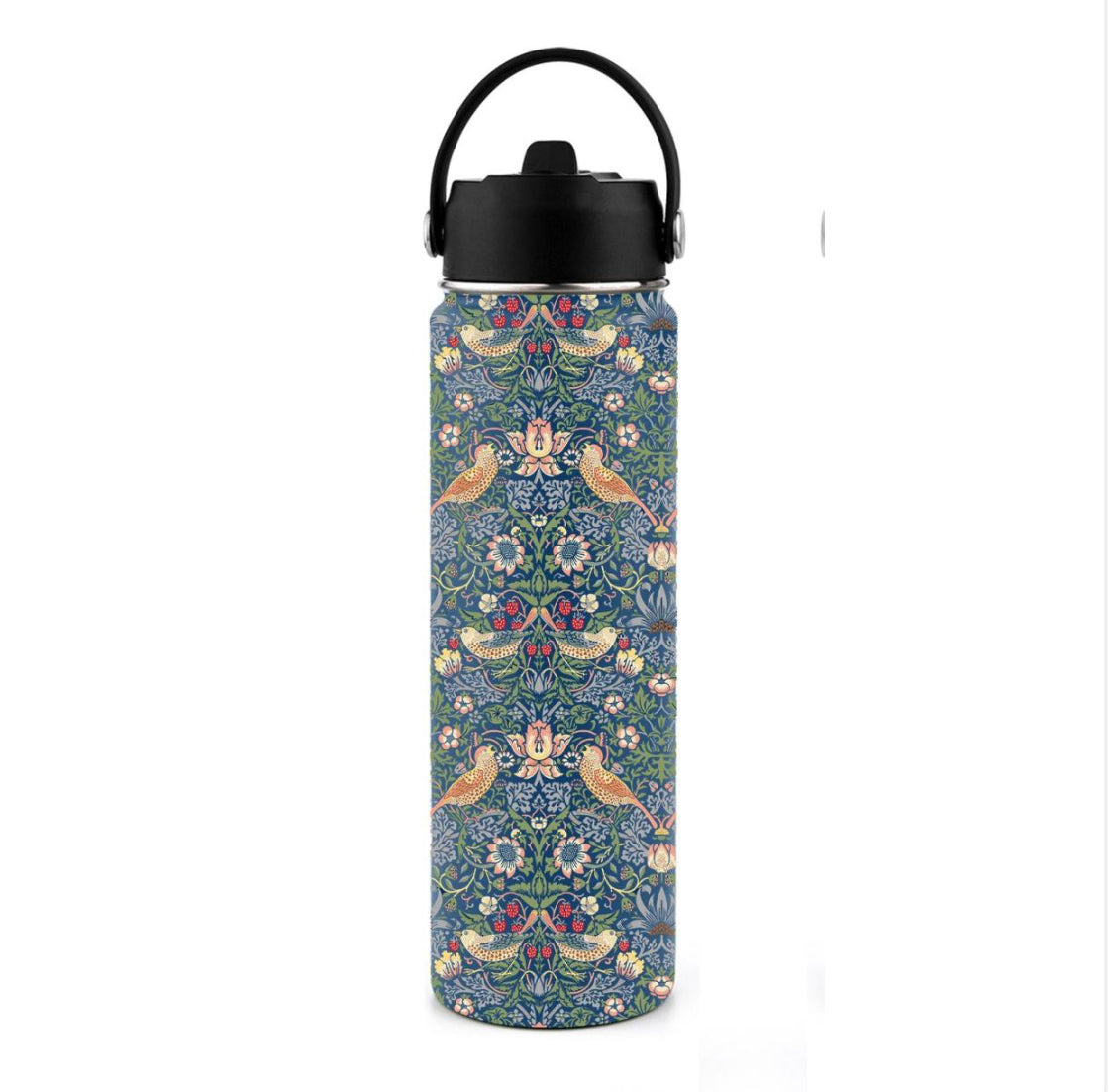 Water Bottle - Strawberry Thief William Morris