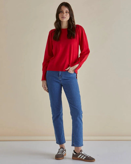 Colette Sweater - Red