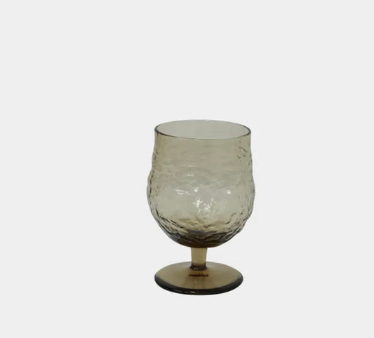 Serena Smoke Wine Goblet/Set 4