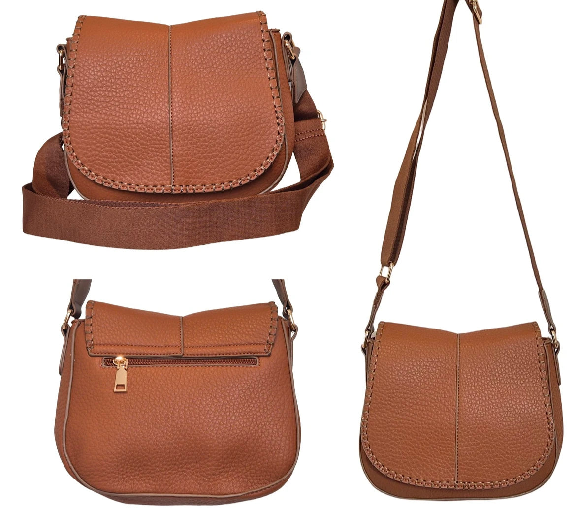 Vintage Style Bag - Tan