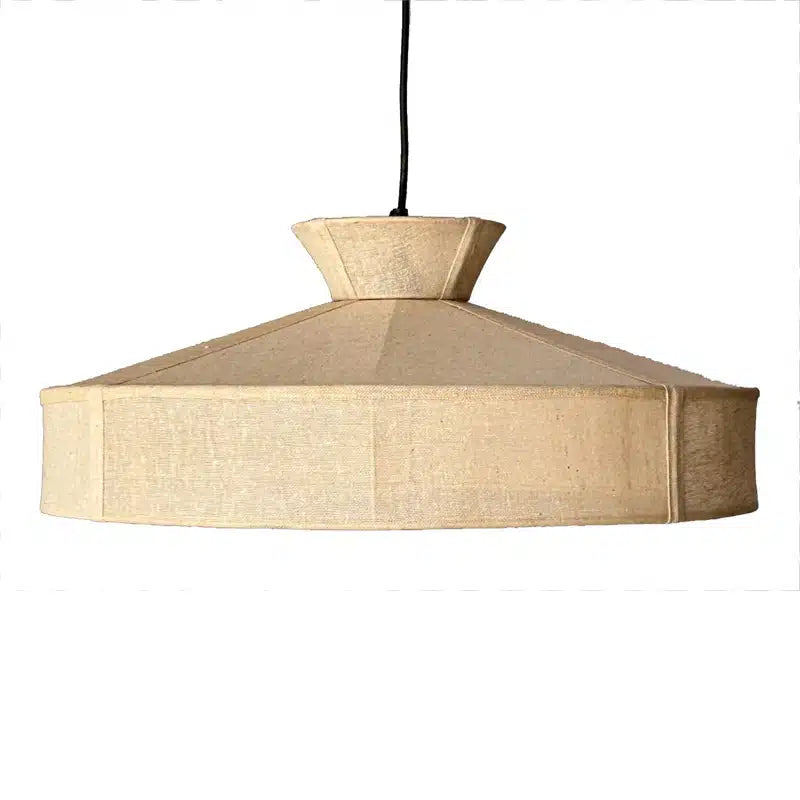 Textile Disc Pendant
Natural