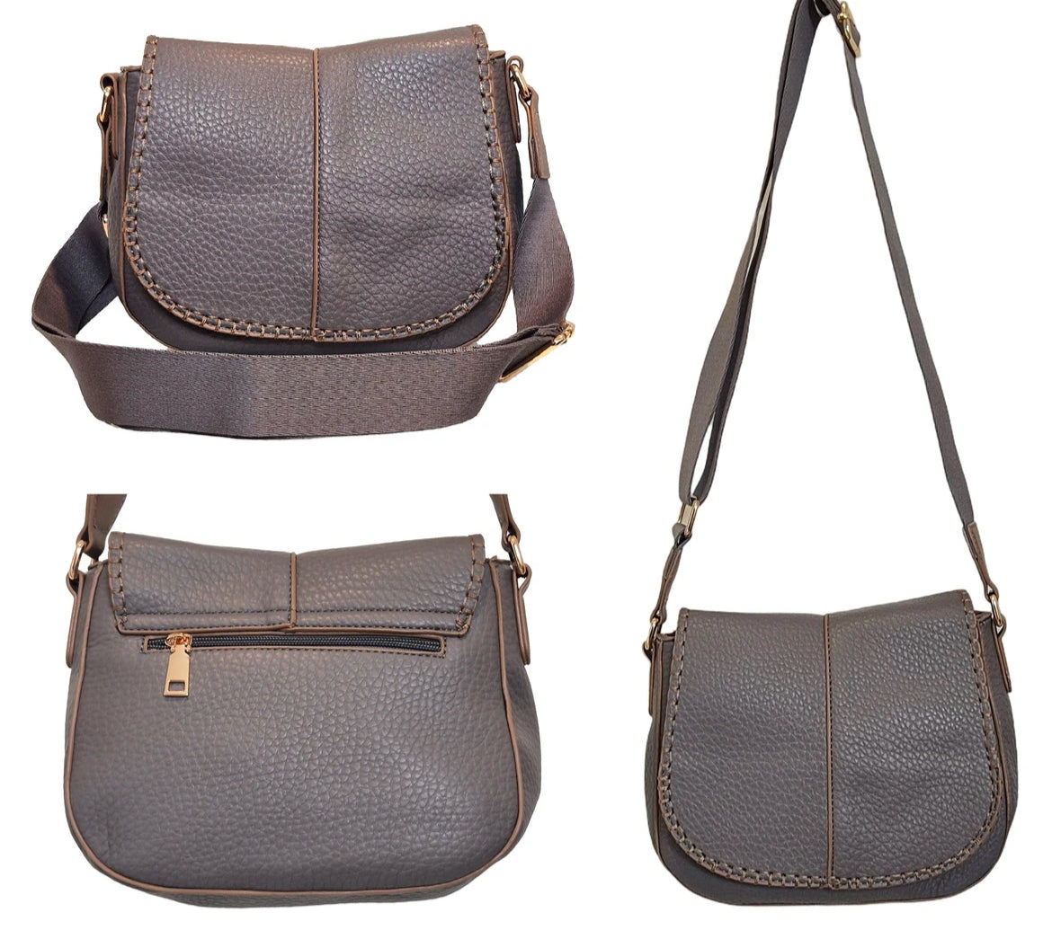 Vintage Style Bag - Grey