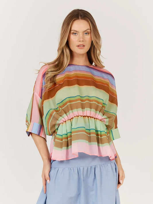Siesta Top - Stripe