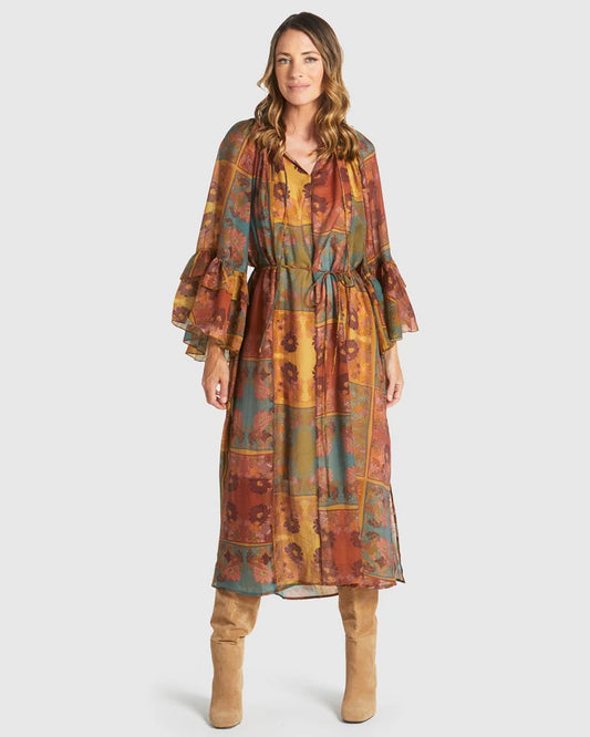 Bohemian Dress - Nouveau Floral