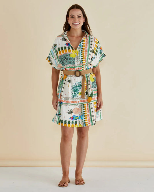 Archer Dress - Paradise Print