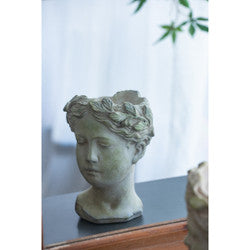 Visage Cement Vase -Large