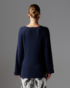 Bluebell Rib Tunic - Navy