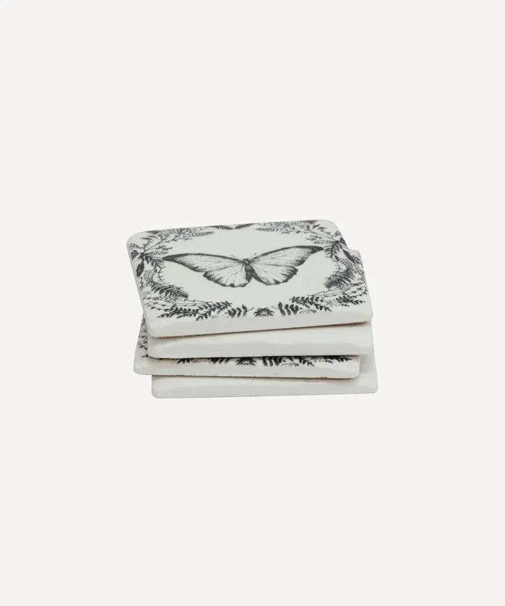 Butterfly Coasters (4PC