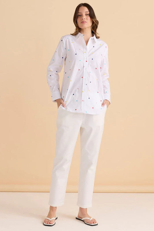 Reid Shirt - Rainbow Heart