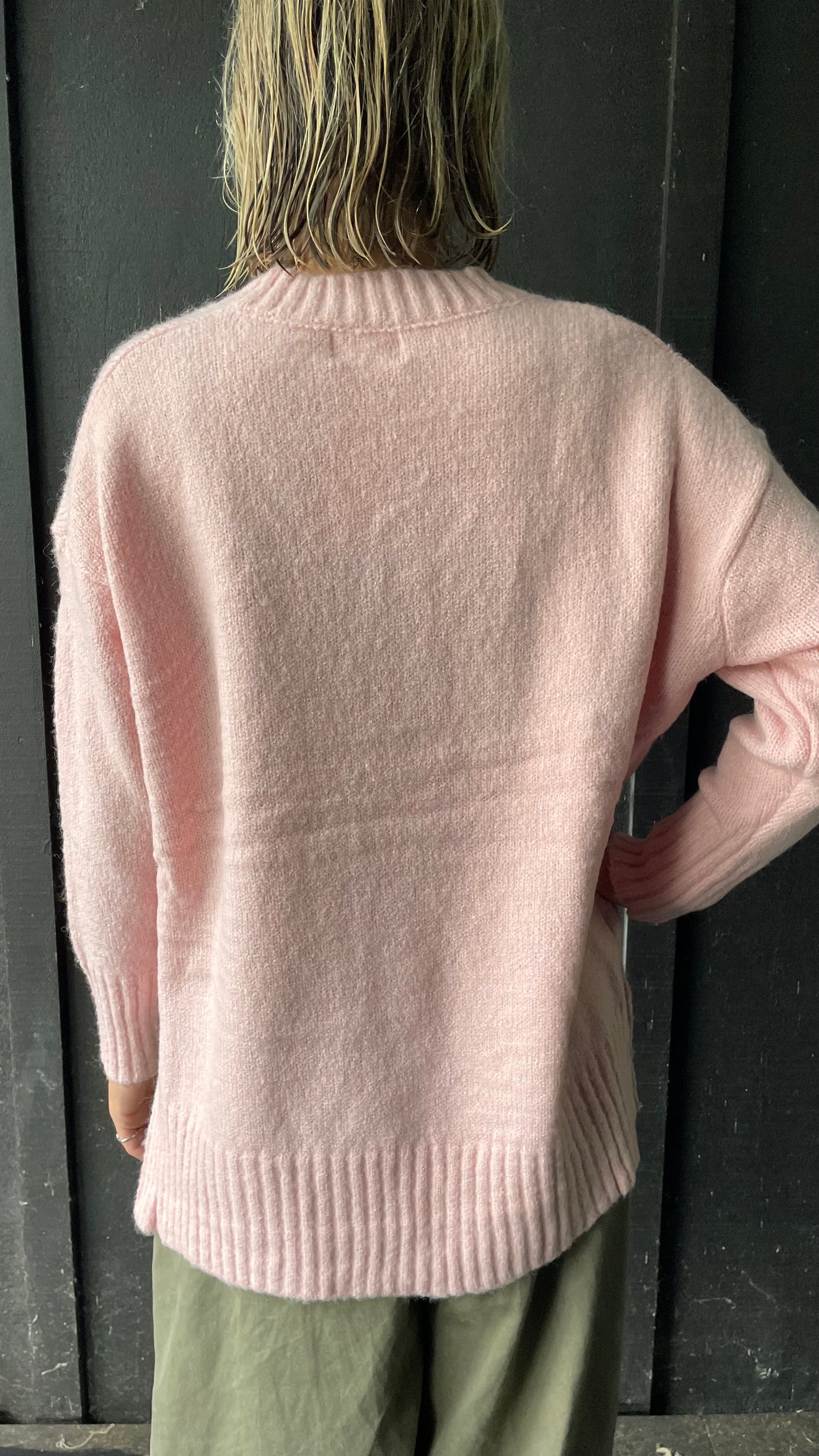 Stella Knit Jumper -Pink