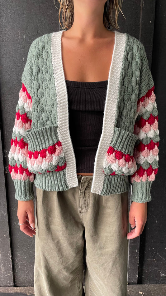 Tara Knit Chunky -Sage