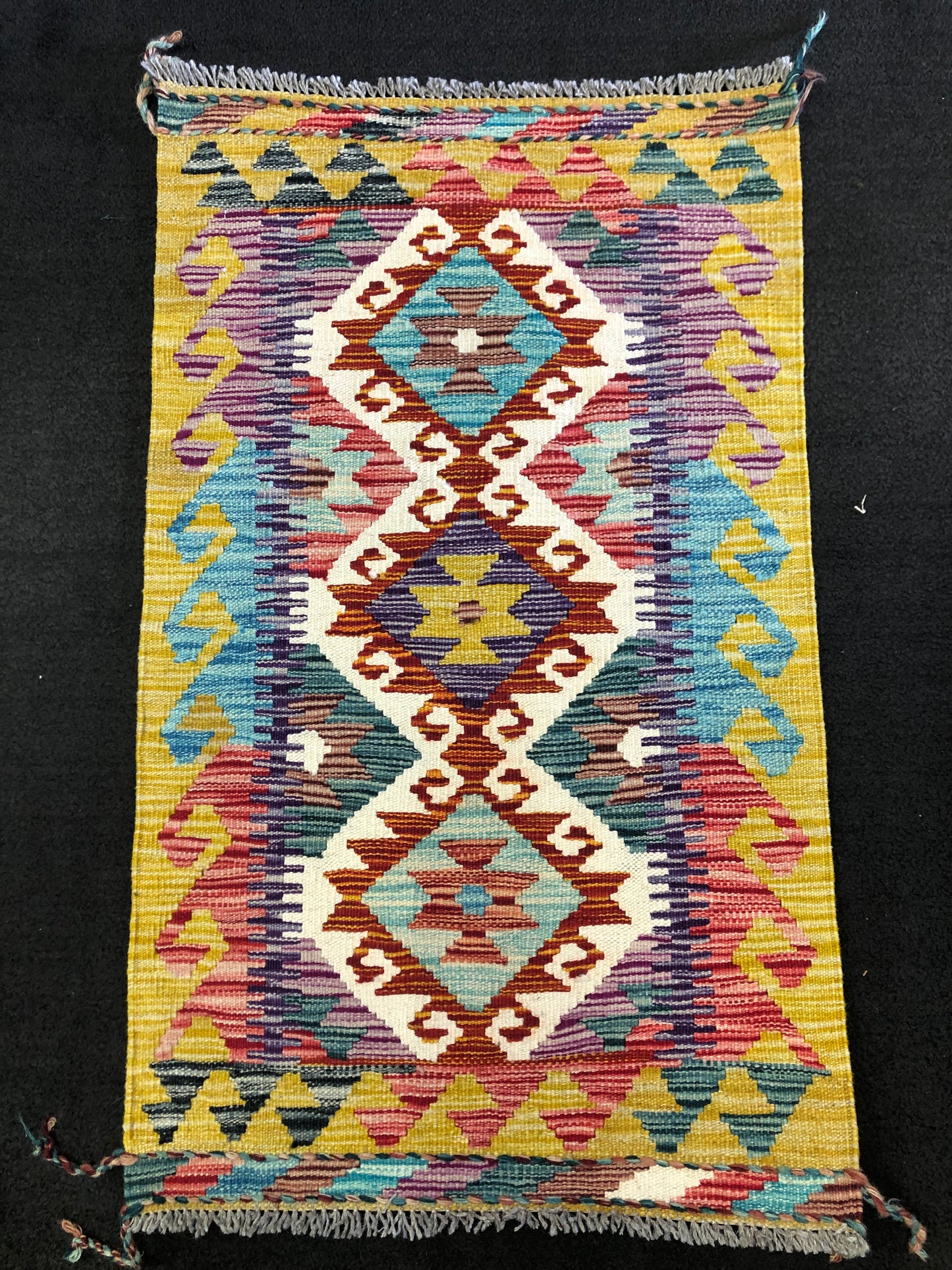 Hand Knotted Afghan Chobi Knotted Kilim/3