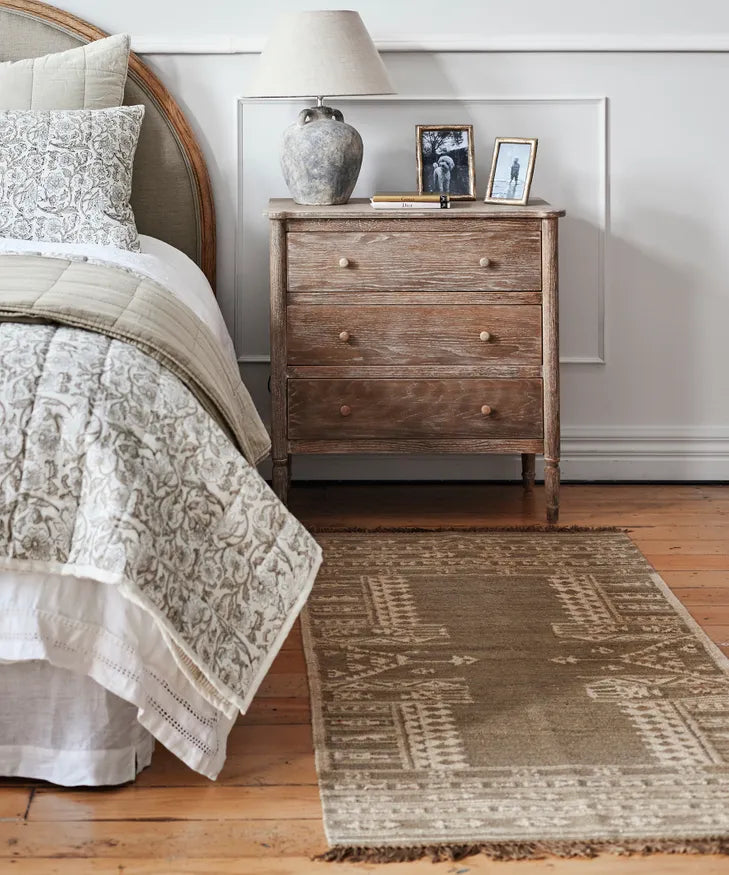 Sundara Motif Runner Sand Large