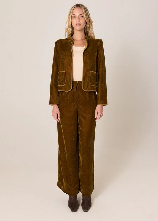 Intricate Pant - Gold