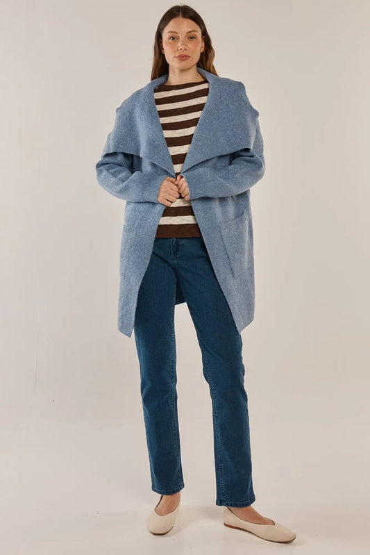 Abigail Cardigan - Cornflower Blue