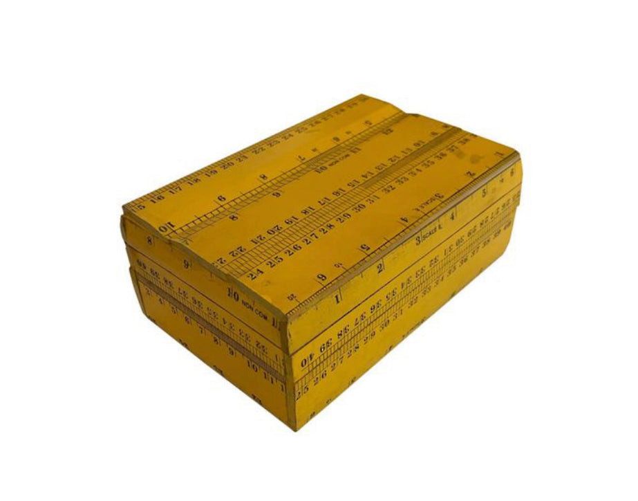 Wooden Ruler Box