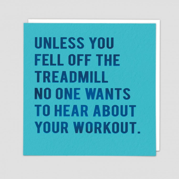 Card - Treadmill