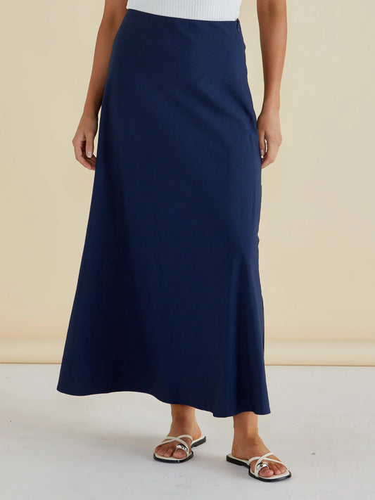 Mindy Skirt - Navy Blue