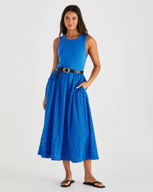 PATTIE DRESS - BRIGHT BLUE