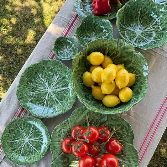 Melamine Cabbage Dinner Plate