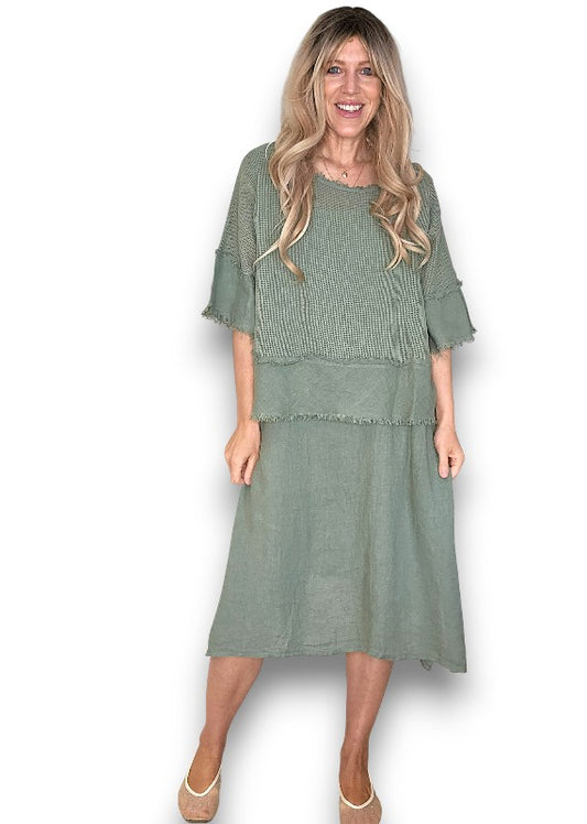 FOREST AMALFI 2PC DRESS