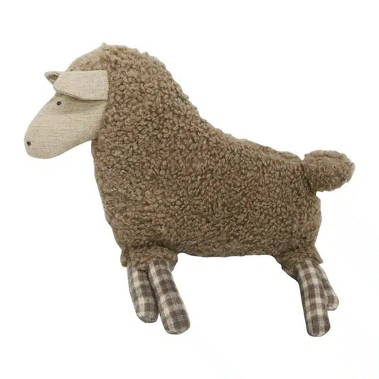Sheep w/ Tartan Legs Cushion
Caramel
