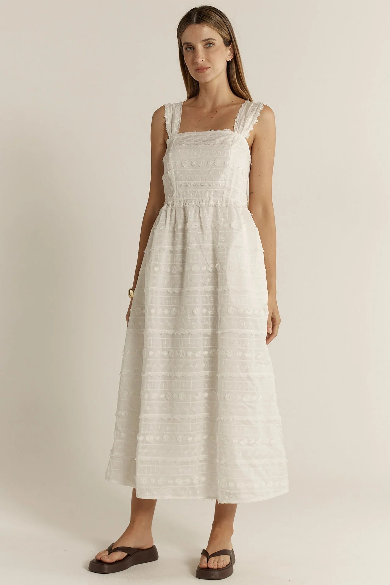 knee length dresses for ladies All Yours White Lace Mini Dress main image 1