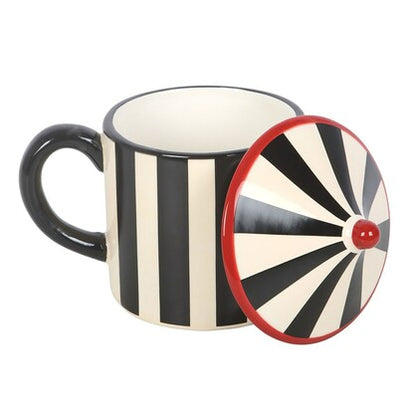 Circus Tent Lidded Coffee Mug