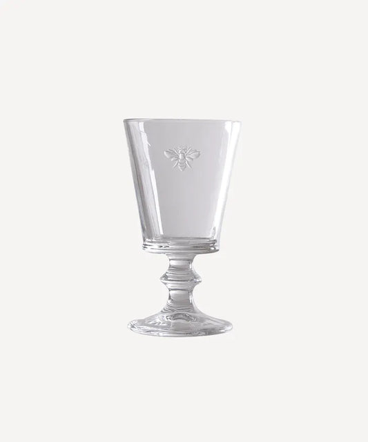 French Bee Wine Goblet Set/4