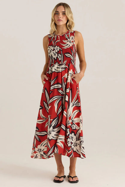 Anella Tank Dress - Asperula Floral