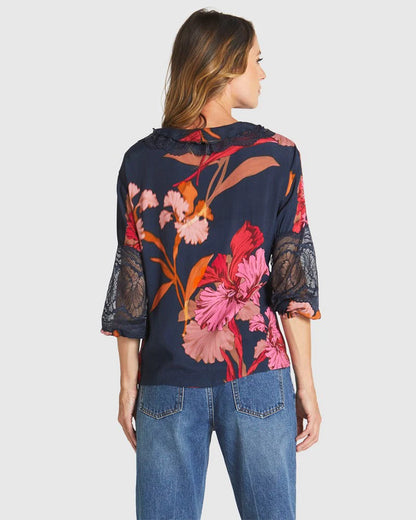 Captivation Shirt - Shadow Floral