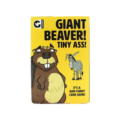 Giant Beaver! Tiny Ass! Card game.