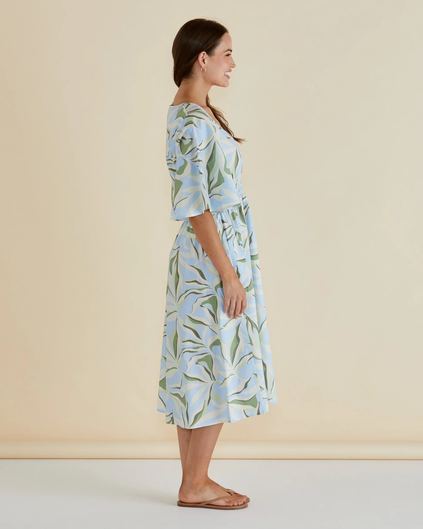 Mazie Dress - Garden Print