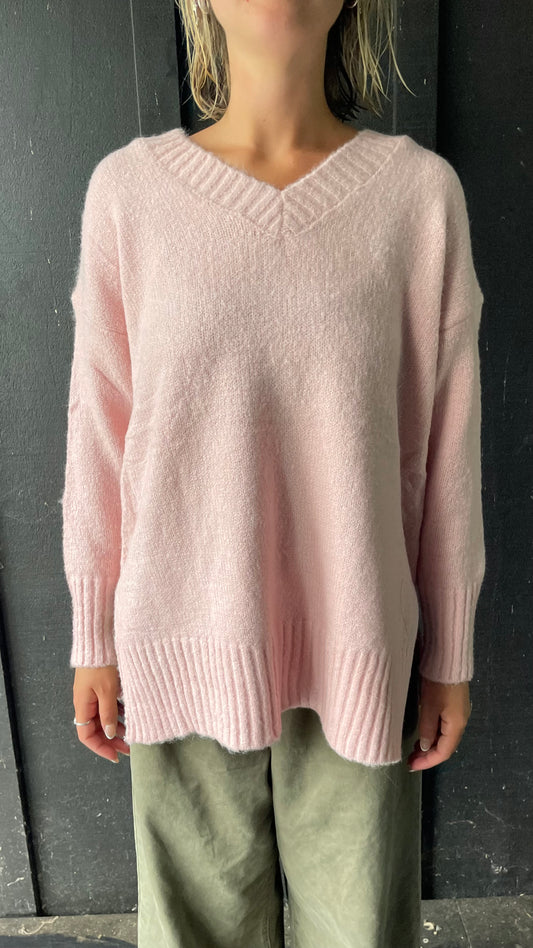 Stella Knit Jumper -Pink