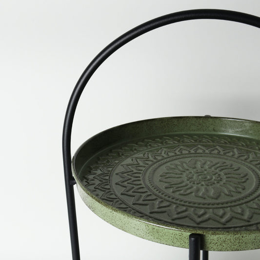 Aztec Tiered Stand - Sage