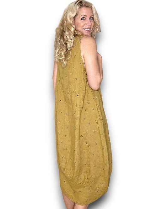 CARAMEL MARY LOU MAXI TANK DRESS