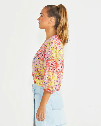 Ruth Top - Floral