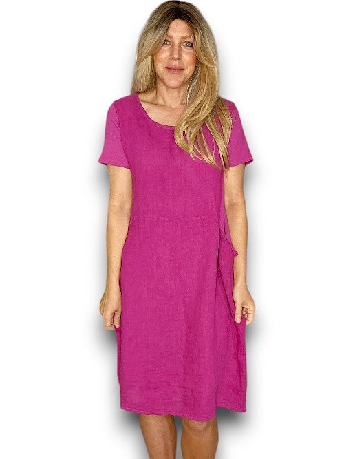PLUM PLAIN JUNGLE DRESS