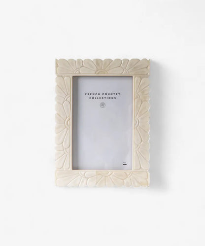 French Country Aria Carved Photo Frame 4x6"