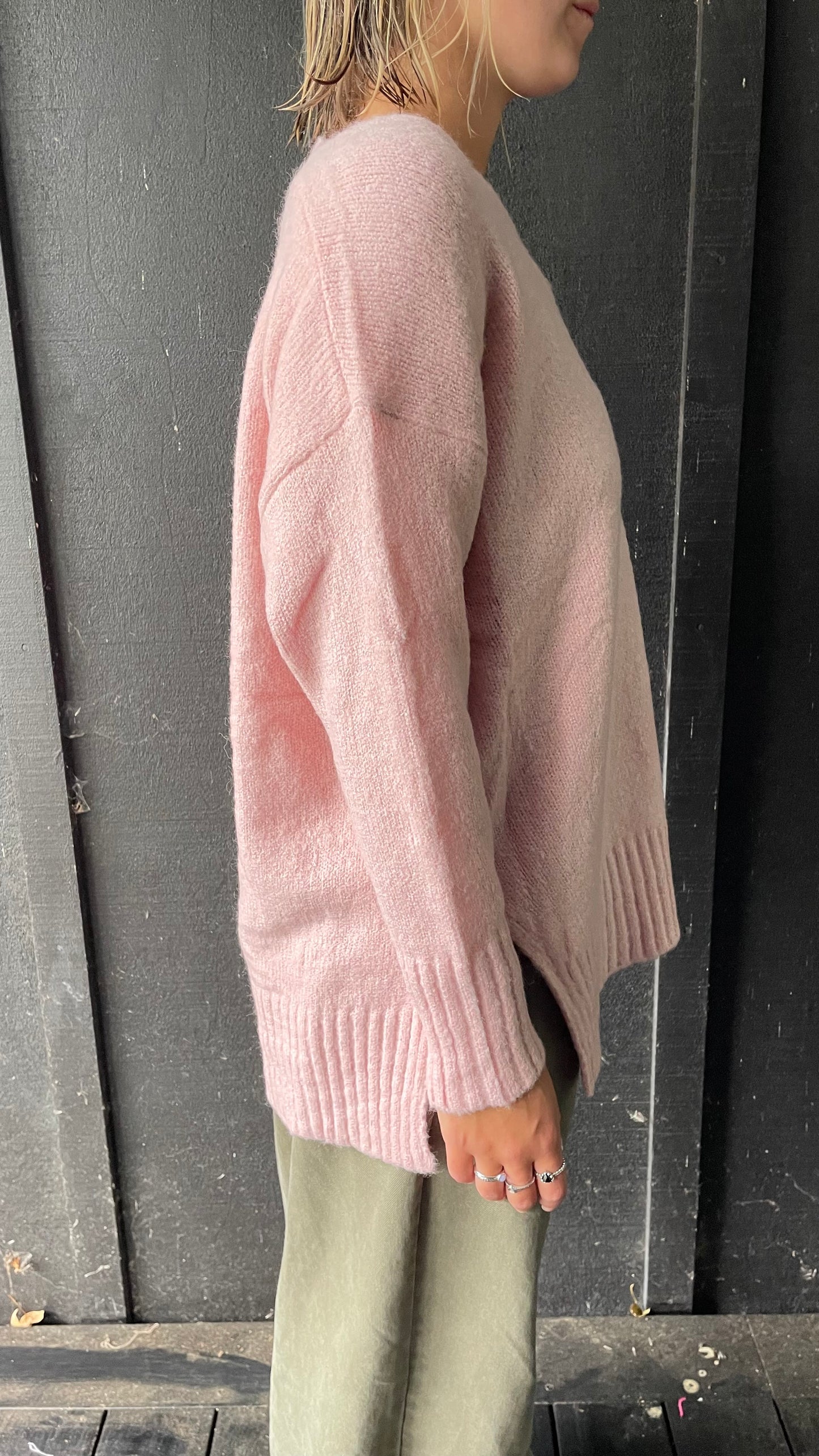 Stella Knit Jumper -Pink