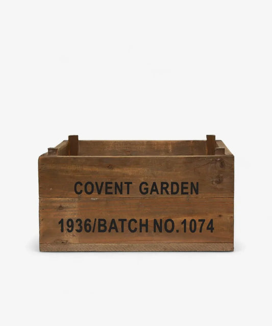 Covent Garden Wooden Crate Small