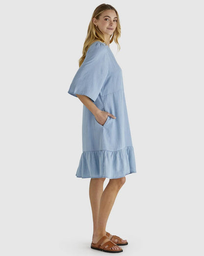 RYE DRESS - CHAMBRAY