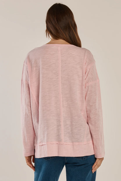 BETTY BASICS Beatris Tee - Pink